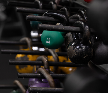 Kunnonkeskuksen kahvakuulat